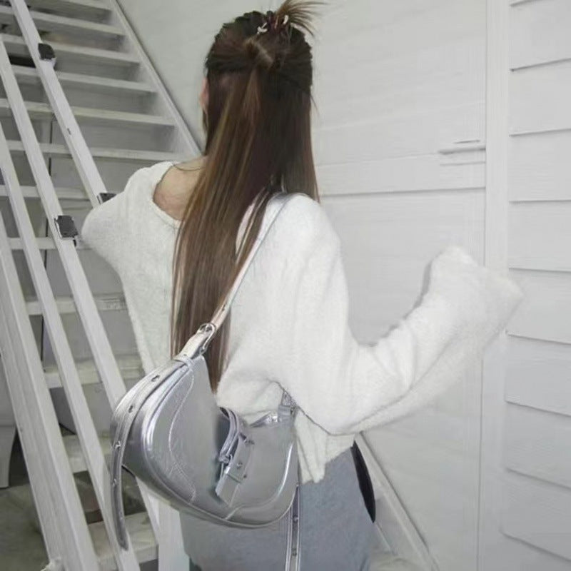 Bolso bandolera retro para mujer