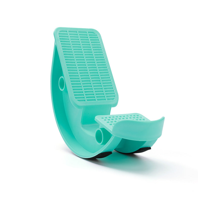 Équipement de forme physique de yoga de pédale oblique de panneau de nervure