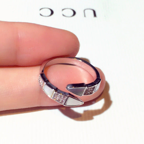 Fashion Geometry Pattern Temperament Ring For Women