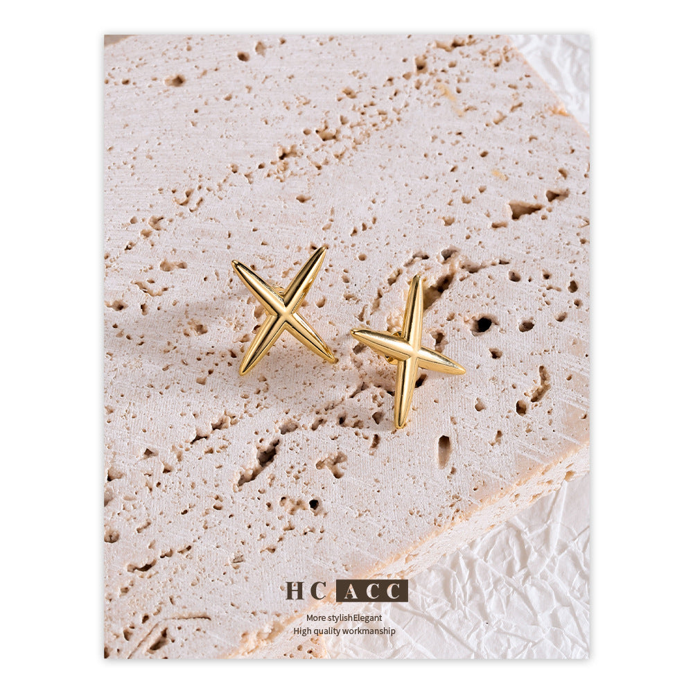 Personalized Minority Design Ear Studs Simple Graceful Geometric Earrings