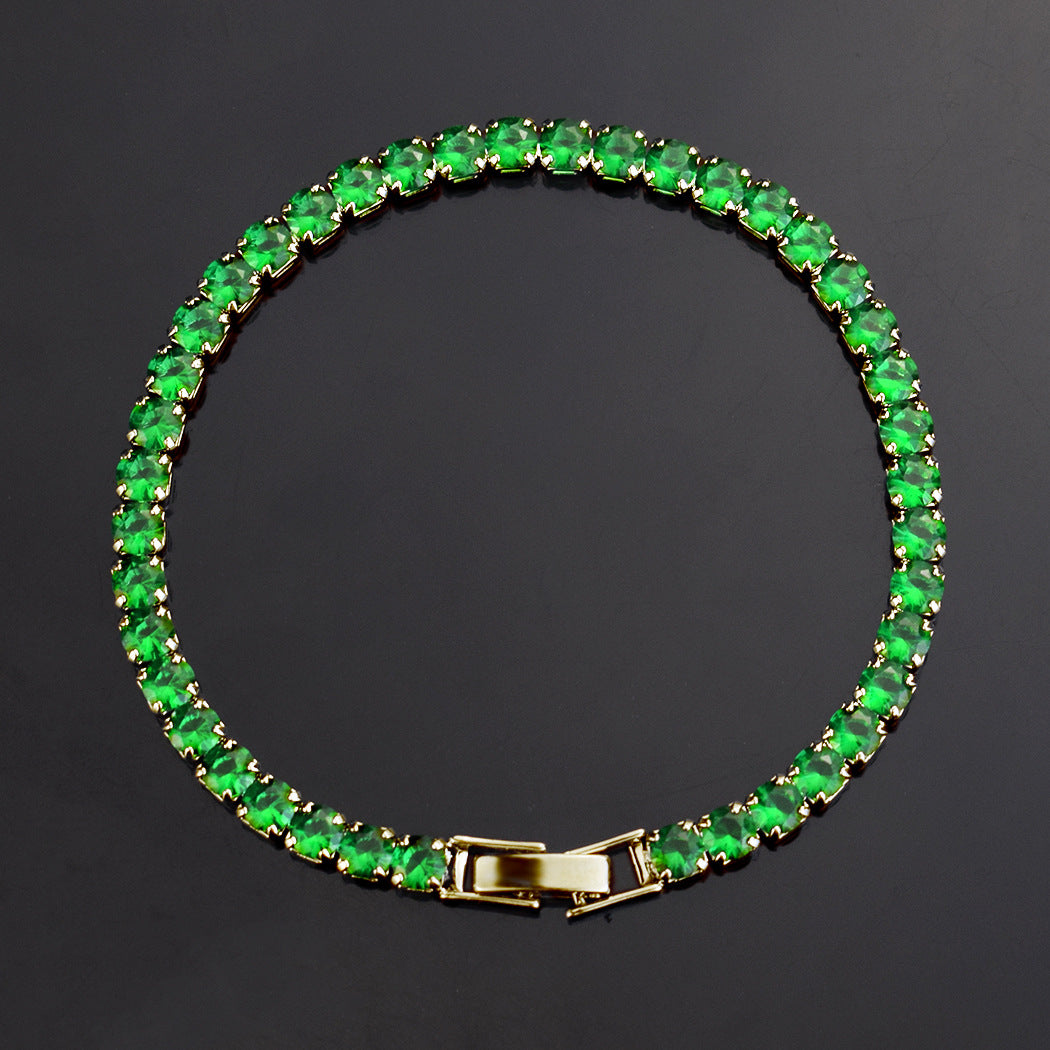 Bracelet tennis diamant mode femme