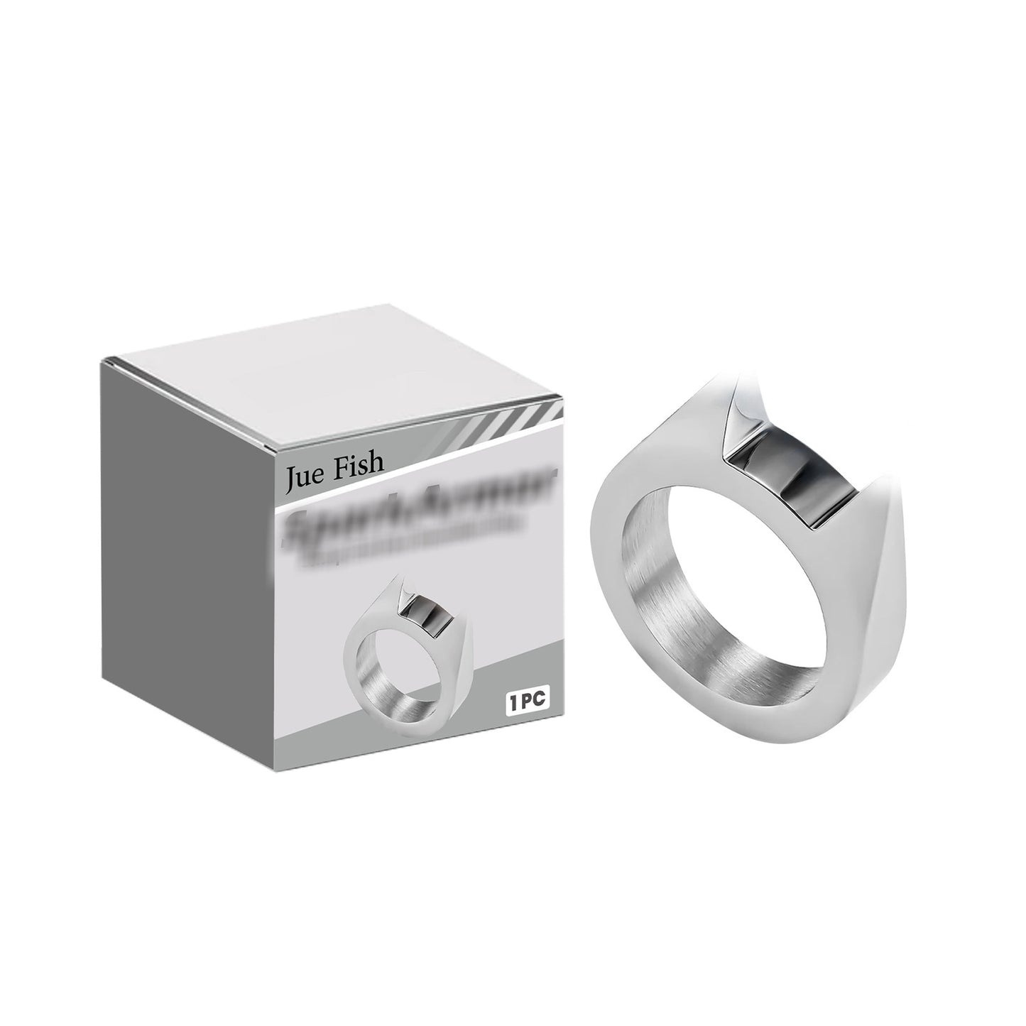 Anillo para hombre y mujer, sencillo, combinable