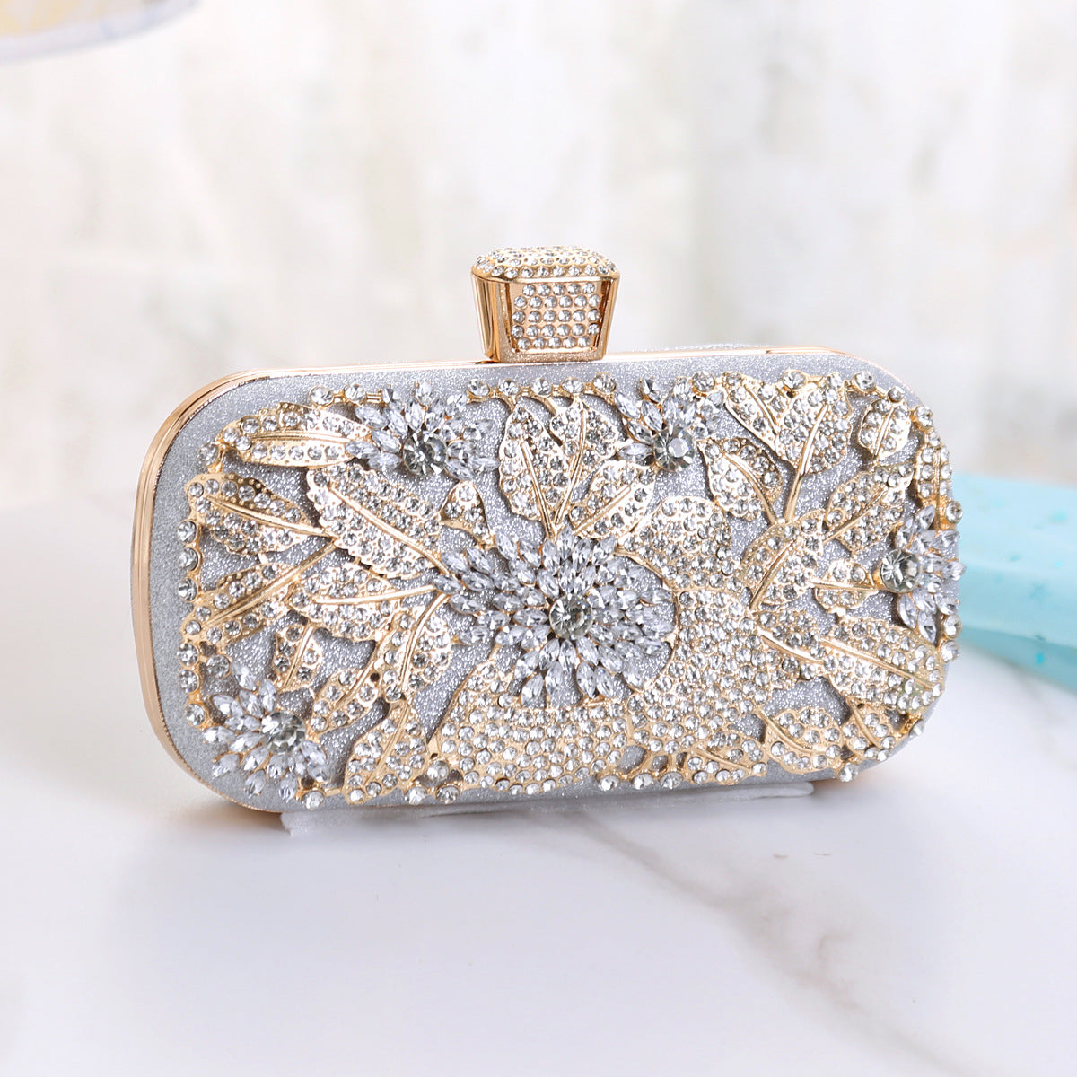 Sac à main pour dames européennes et américaines avec diamants