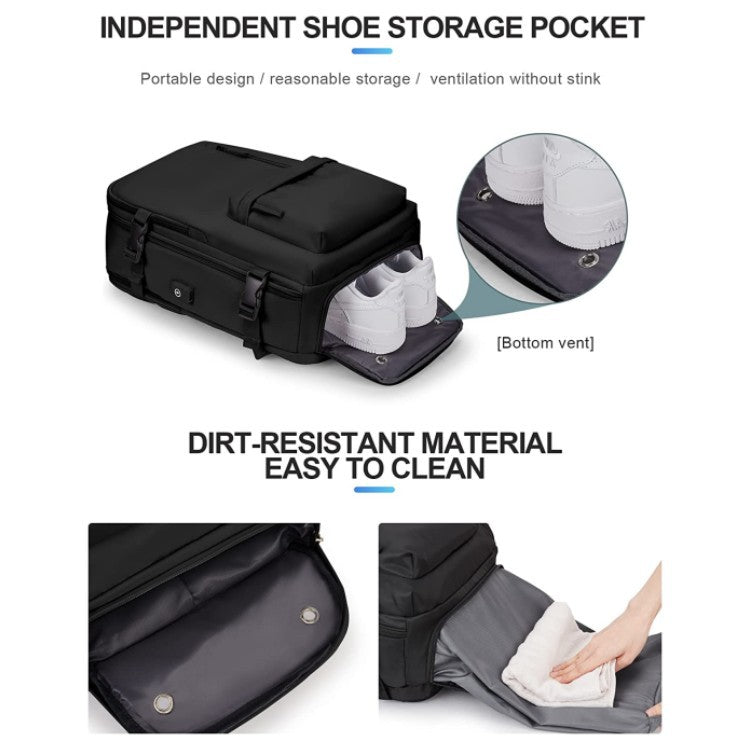 Mode sac à dos de voyage de grande capacité sac à dos pour ordinateur portable