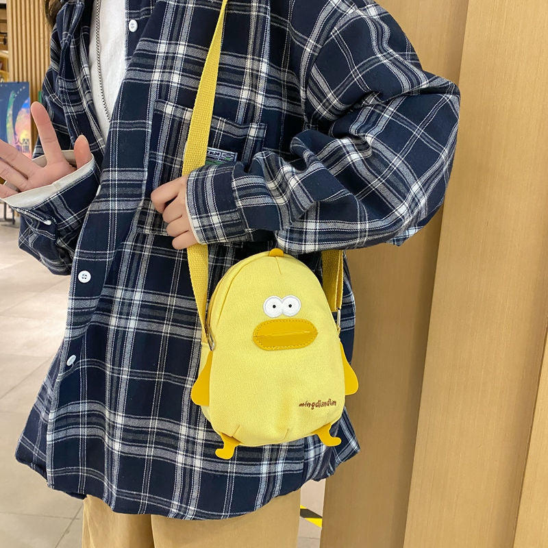 Sac messager d'été mignon, Mini dame de dessin animé