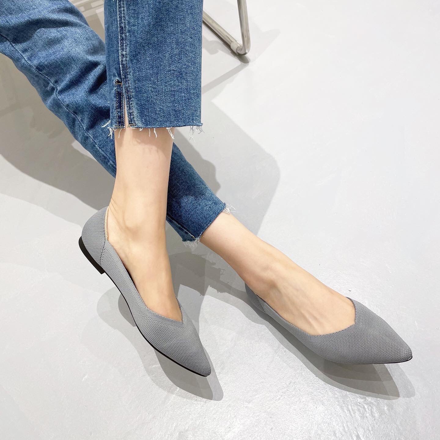 Chaussures plates volantes décontractées à la mode pour femmes