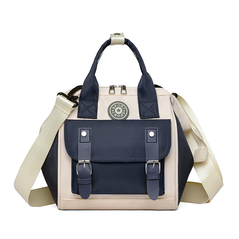 Women's Fashion Oxford Cloth Belt Multifunctional Cross-body Shoulders Backpack