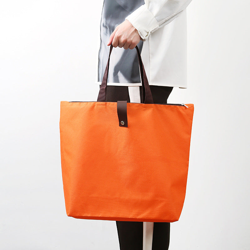 Sac de shopping en tissu Oxford pliable pour publicité portable