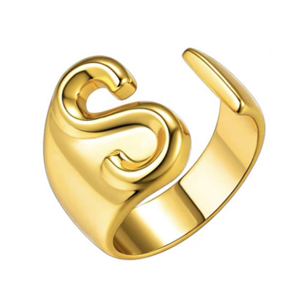 Women's Personality Fashion 26 English Letters Ring
