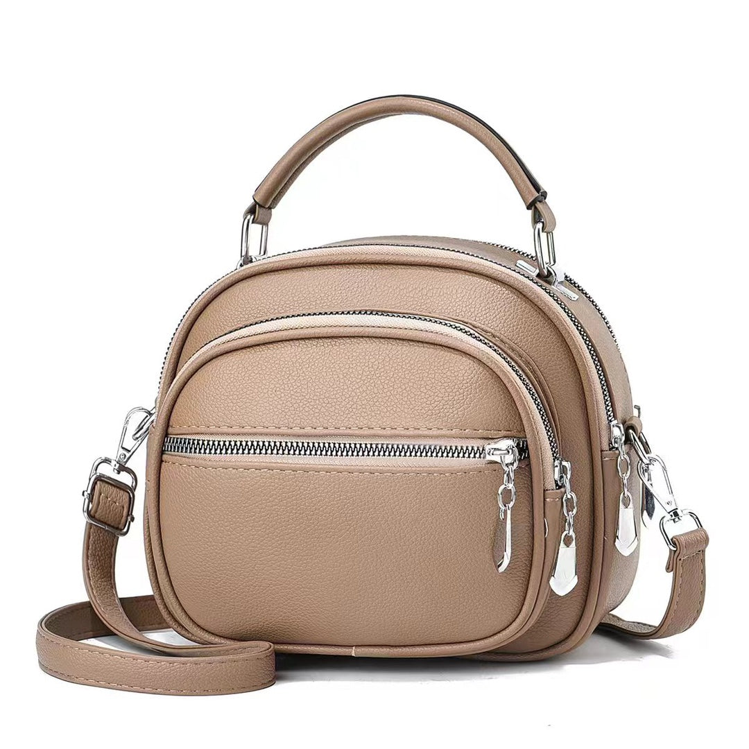 Sac messager multicouche femme Simple grande capacité