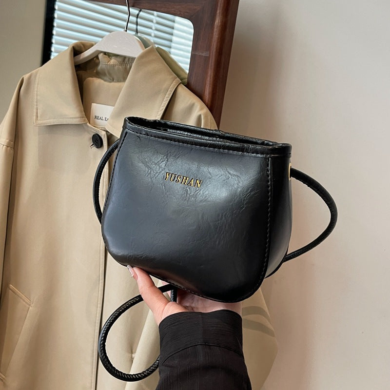 Bolso bandolera para mujer con diseño retro