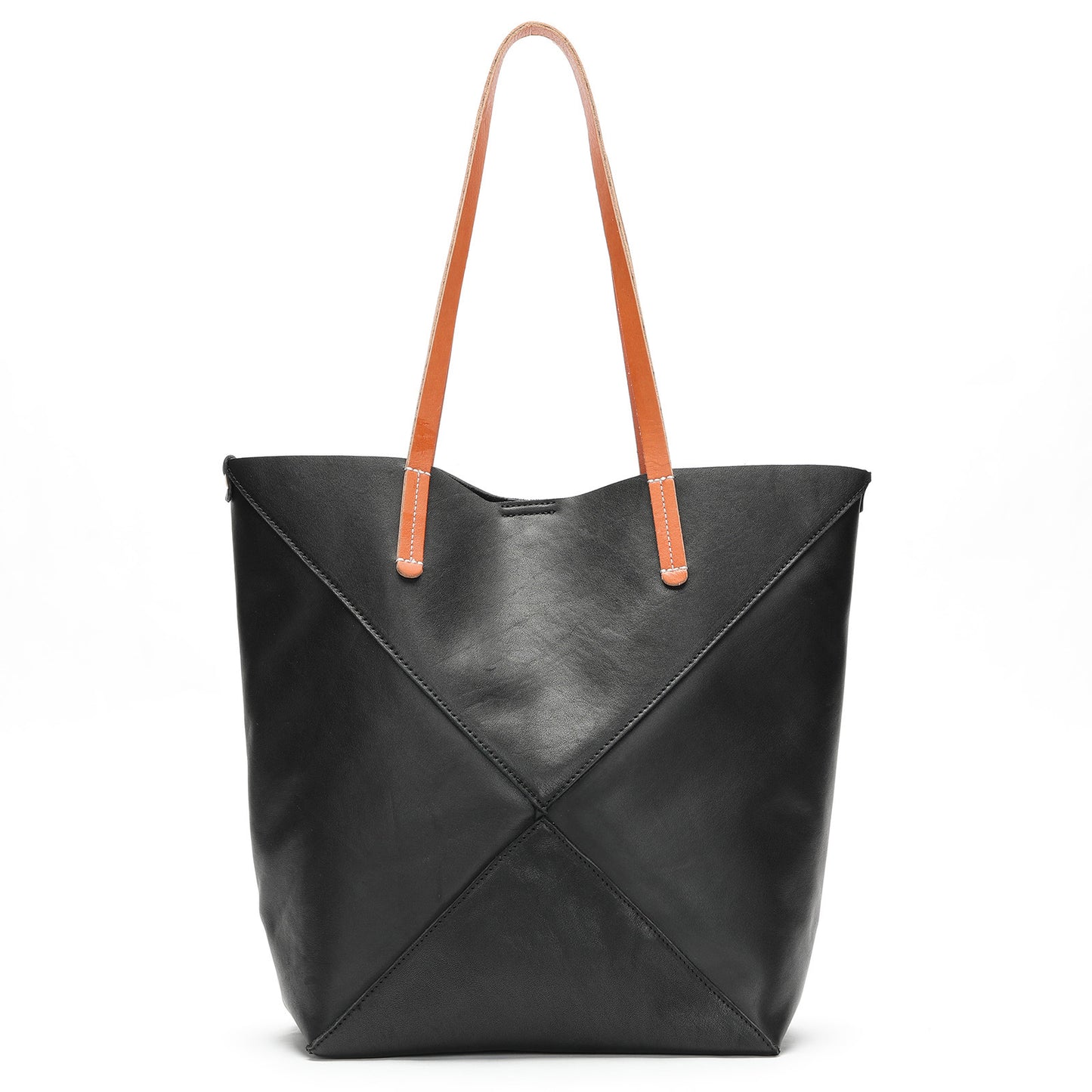 Sac pour femme en cuir véritable fait à la main de haute qualité grande capacité une épaule Portable