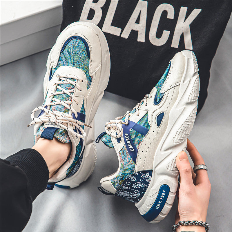 Zapatos de hombre Zapatillas de deporte de moda Adolescentes Aumento de altura