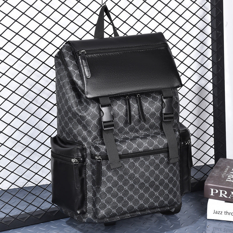 Sac à dos de voyage de loisirs pour hommes de grande capacité résistant à l'usure
