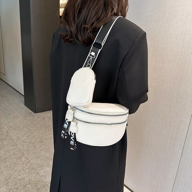 Sac messager à bandoulière simple pour femmes