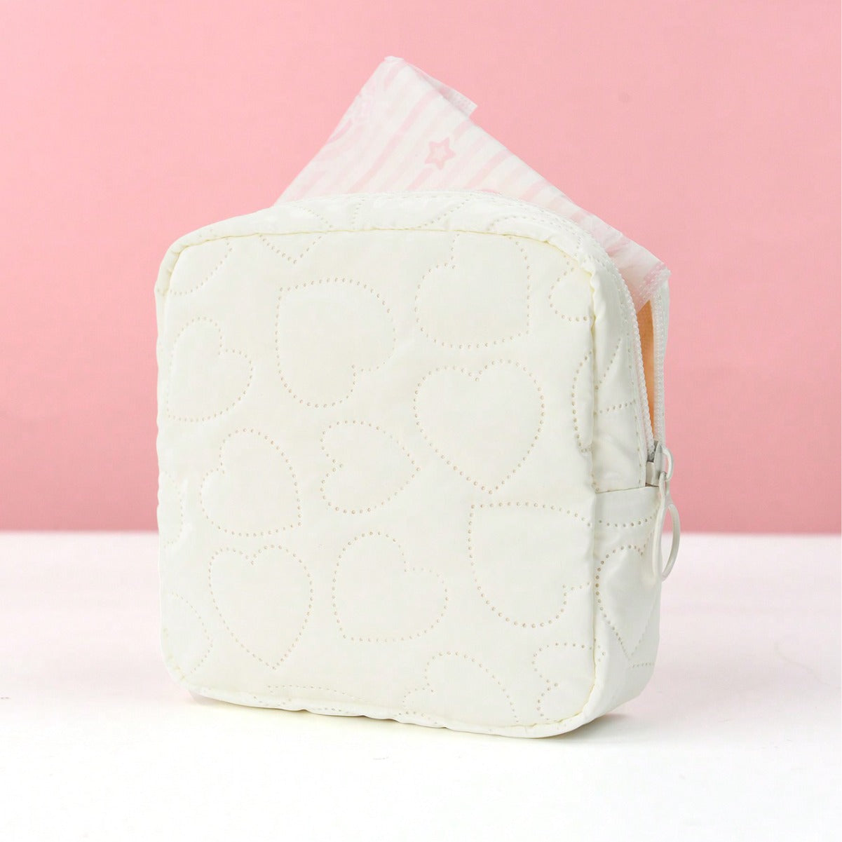 Sac de rangement couleur bonbon, mignon, étudiant Portable