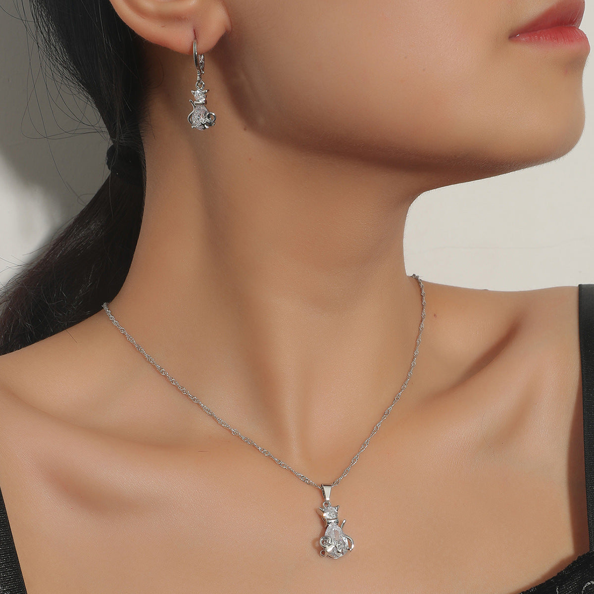 Chaîne de clavicule à clip d'oreille de mode de luxe abordable pour femmes