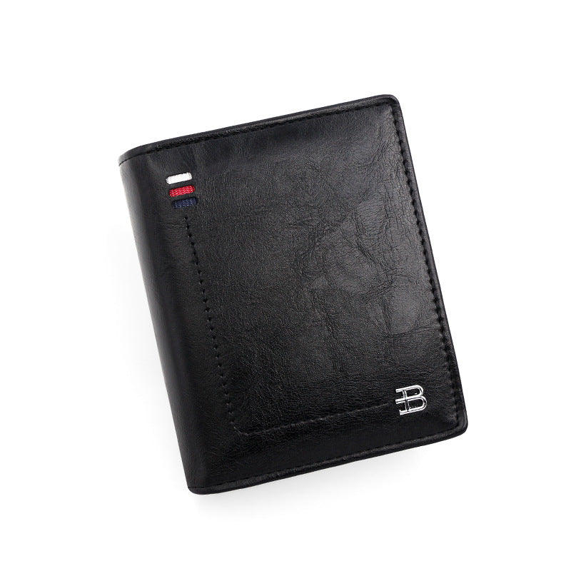 Cartera Hombre Cremallera Cerrojo Corto B Palabra