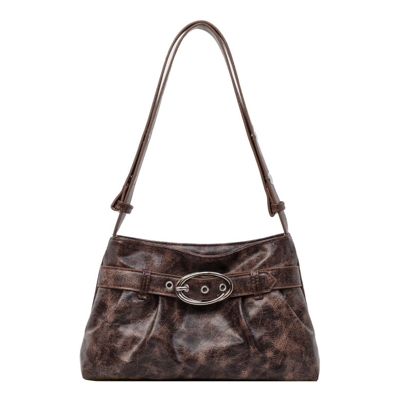 Sac à bandoulière plissé à la mode d'été