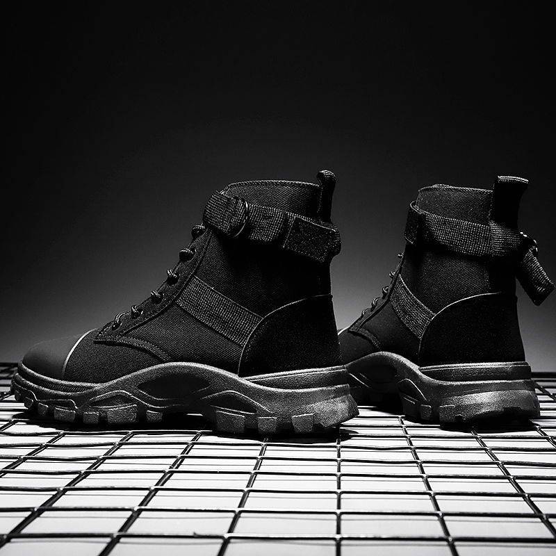 Bota de trabajo informal de estilo británico para hombre