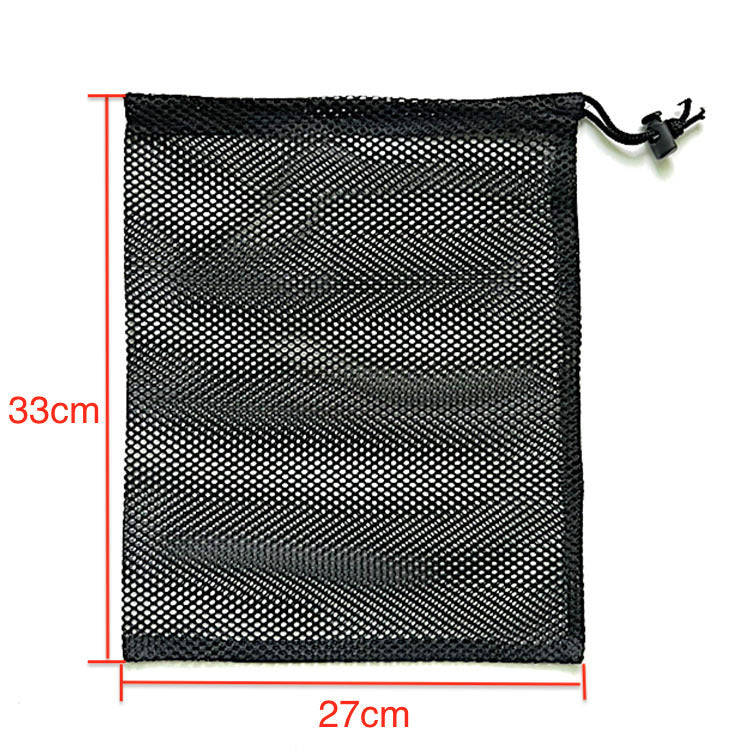 Sac de poche en filet pour jouets de boule d'eau pour enfants, sac en maille à cordon, sac de rangement en maille