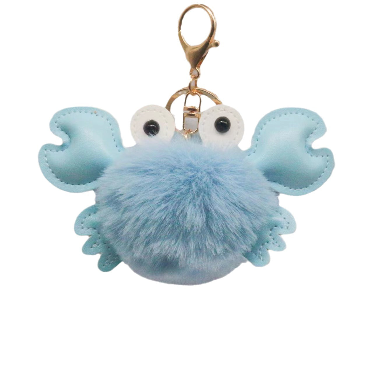 Pendentif porte-clés crabe mignon de dessin animé