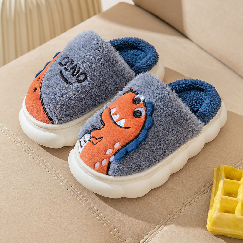 Pantoufles en coton en peluche, pantoufles d'intérieur chaudes pour couple