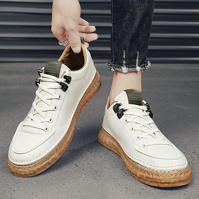 Chaussures de sport blanches respirantes pour hommes
