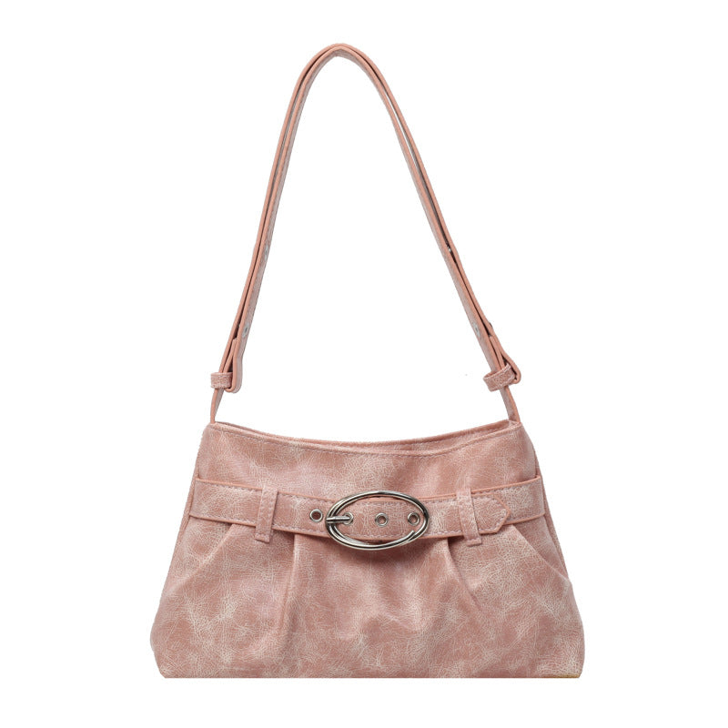 Sac à bandoulière plissé à la mode d'été