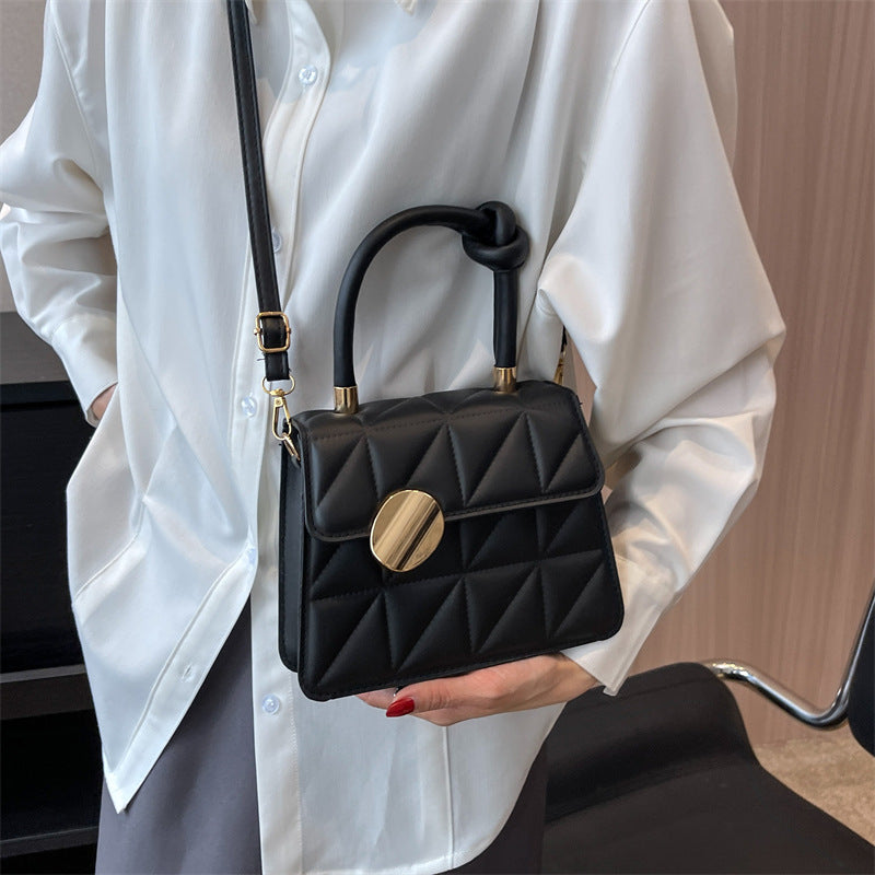 Petits sacs à main en losange de conception minoritaire française pour femme