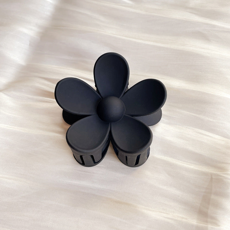 Pince à cheveux fleur givrée couleur bonbon d'été