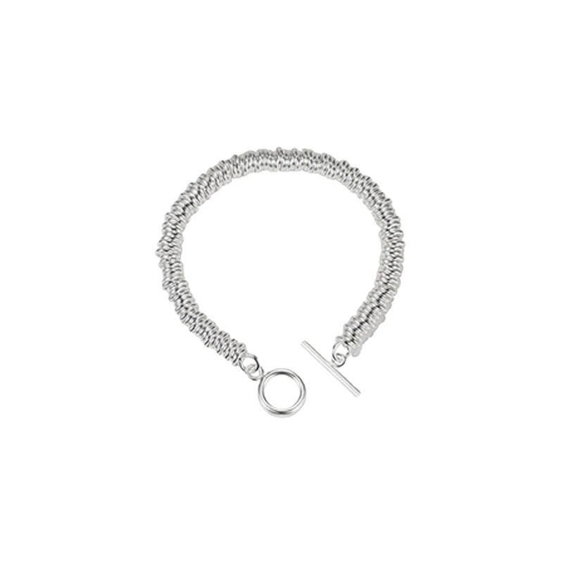 Personalized OT Buckle Bracelet Women's Retro Heavy Industry