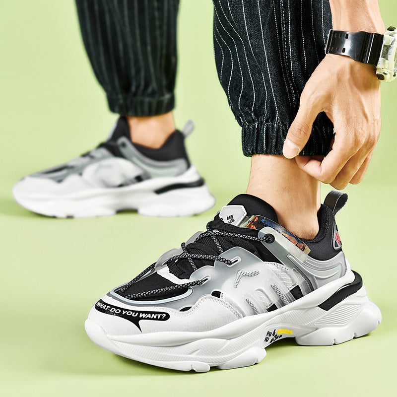 Papa chaussures hommes quatre saisons populaire Style coréen polyvalent décontracté
