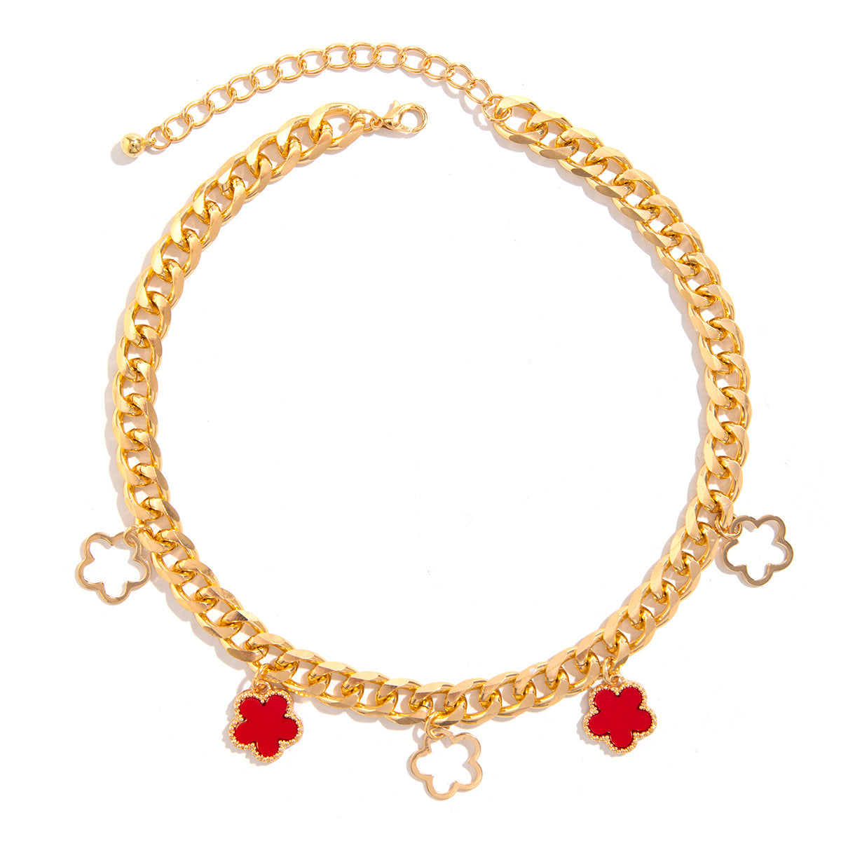 Collier pendentif en herbe de Parthenocissus de couleur à la mode pour femmes