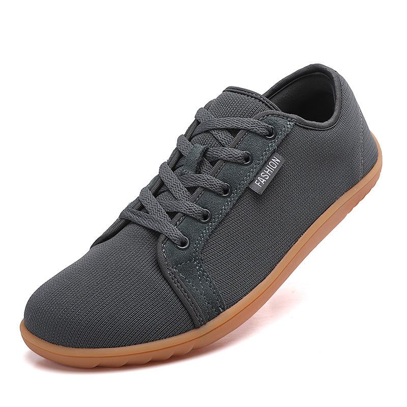 Chaussures décontractées à la mode en maille à bout large