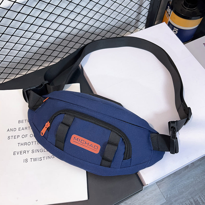 Sac de poitrine pour vêtements de travail, tendance de rue, sac à bandoulière personnalisé Hip Hop