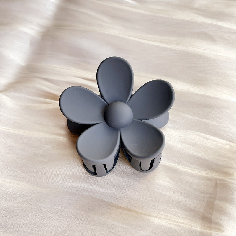 Pince à cheveux fleur givrée couleur bonbon d'été