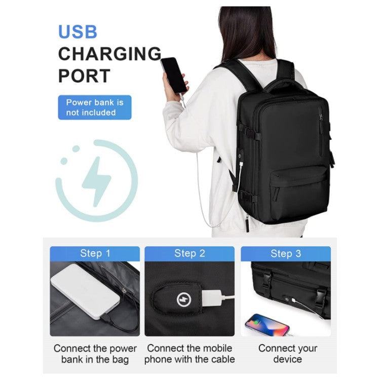 Mode sac à dos de voyage de grande capacité sac à dos pour ordinateur portable