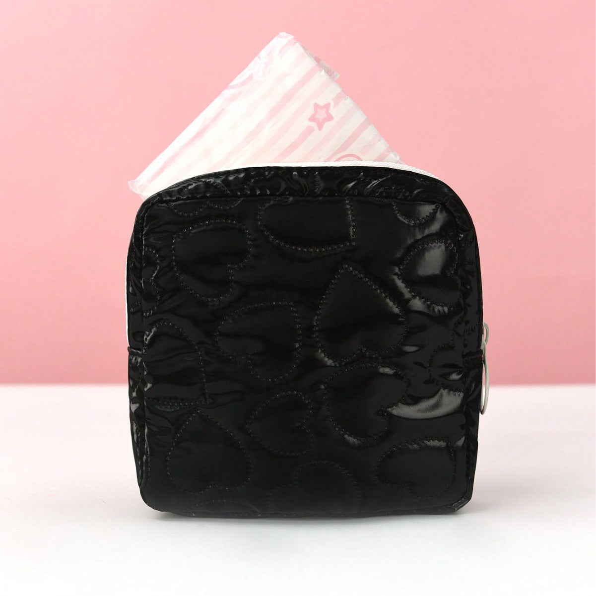 Sac de rangement couleur bonbon, mignon, étudiant Portable