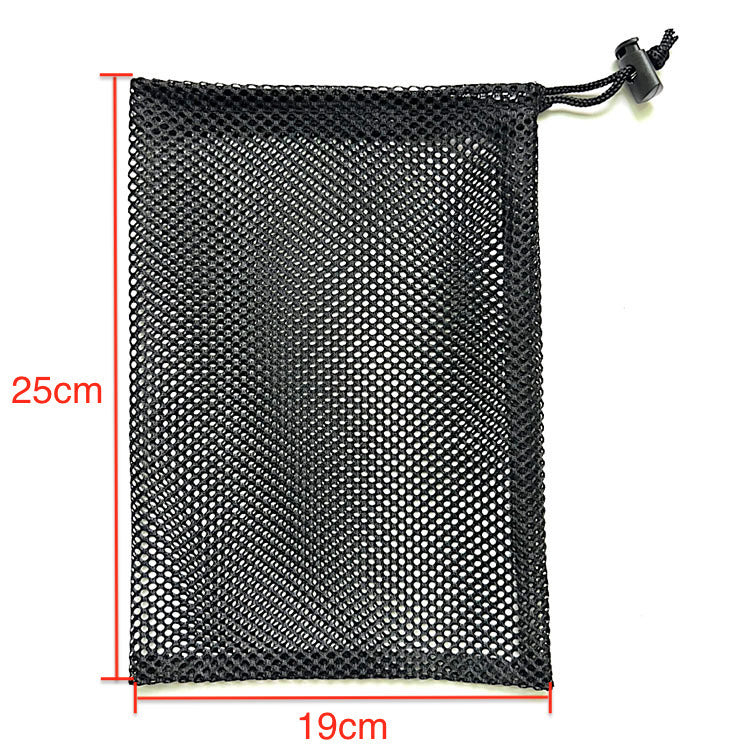 Sac de poche en filet pour jouets de boule d'eau pour enfants, sac en maille à cordon, sac de rangement en maille