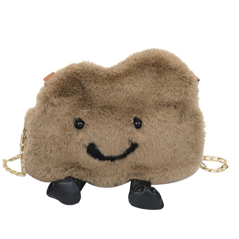 Women's Fashion Plush Cloud Shoulder Bag