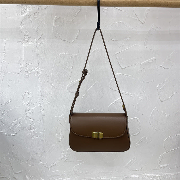 Automne et hiver nouvelle minorité tout-match décontracté petit sac carré épaule sous les bras sac de messager