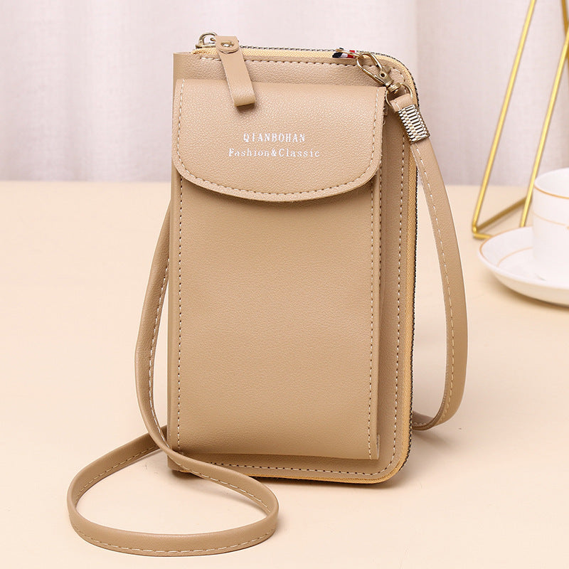 Women's Stylish And Portable Large Capacity Vertical Shoulder Crossbody Bag