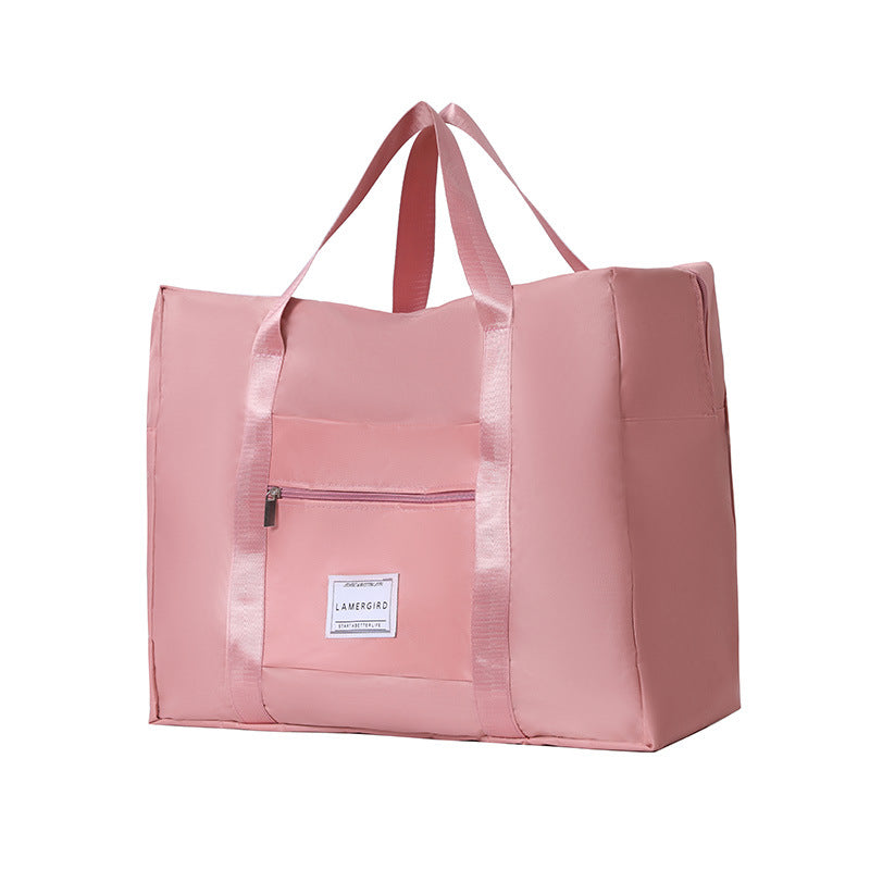 Bolso de equipaje de gran capacidad con barra de tiro de gran tamaño