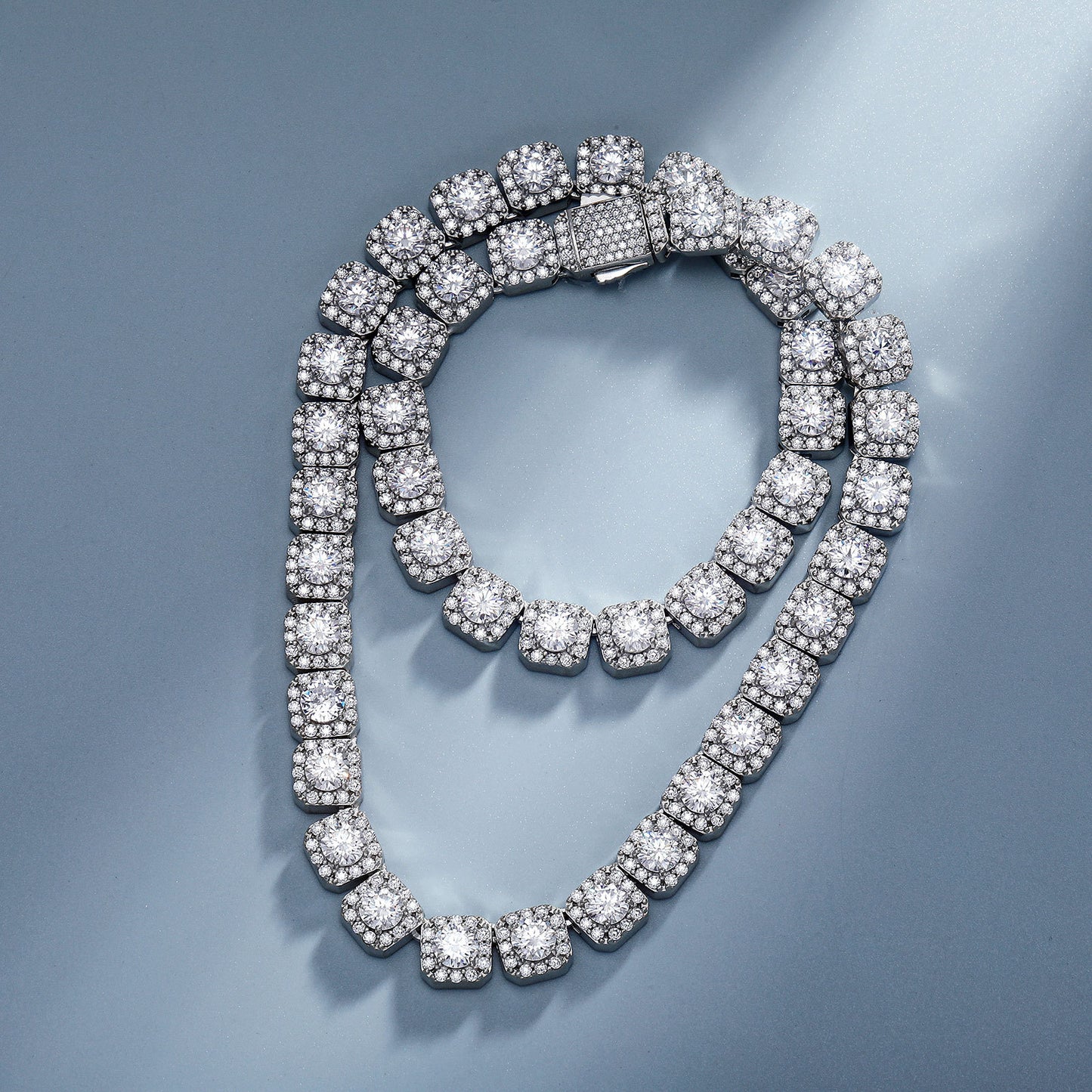 Collar Hip Hop Hombre Plata Candy