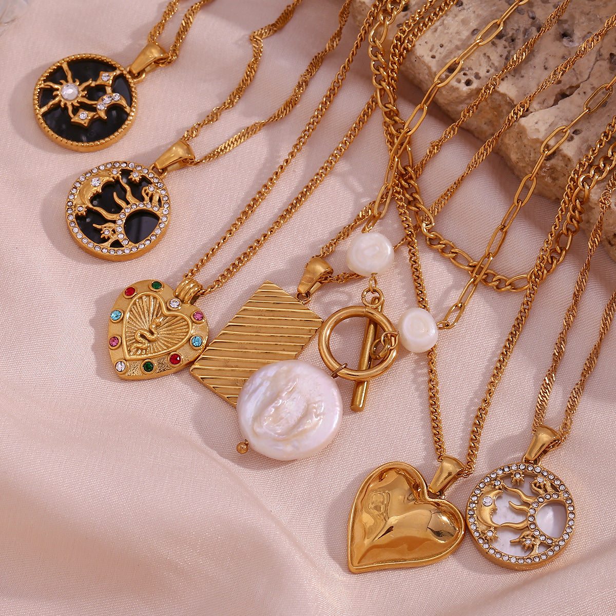 Euphemia Gold Necklace