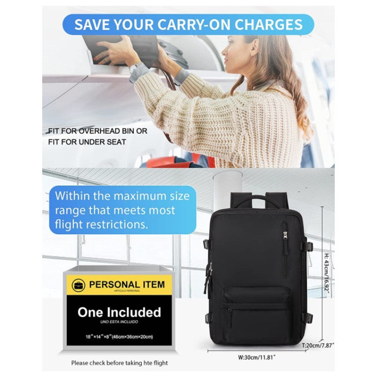 Mode sac à dos de voyage de grande capacité sac à dos pour ordinateur portable