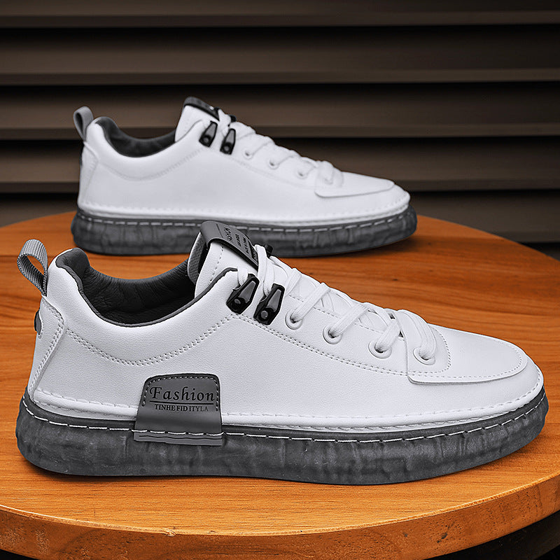 Chaussures de sport blanches respirantes pour hommes