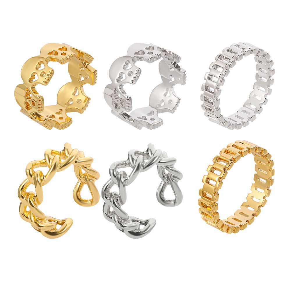 Bague Cubaine 2 Microsoft Diamond Hip Hop
