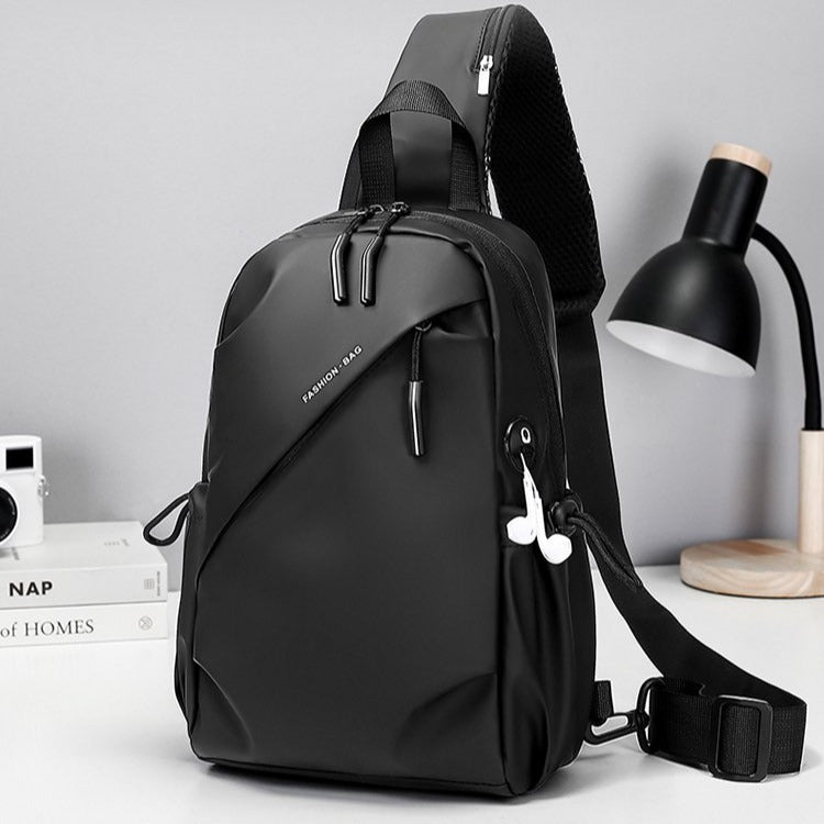 Sac de poitrine de sport sac de messager pour hommes de marque de mode multi-fonction